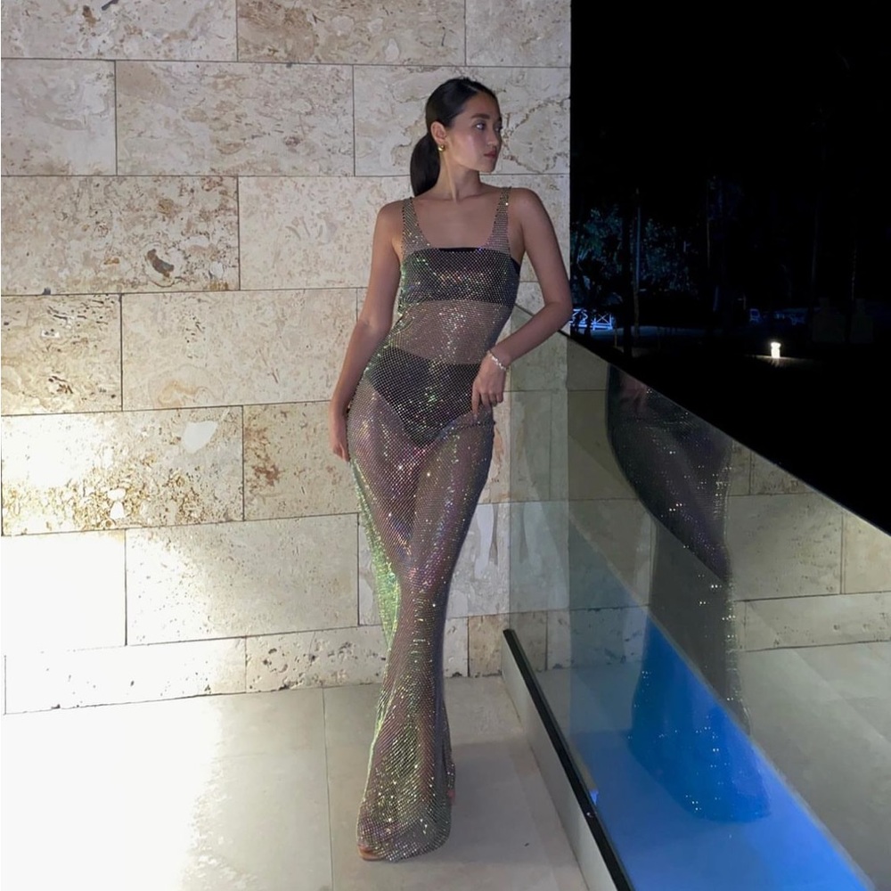 Meshki Diamanté Maxi Dress XS/S